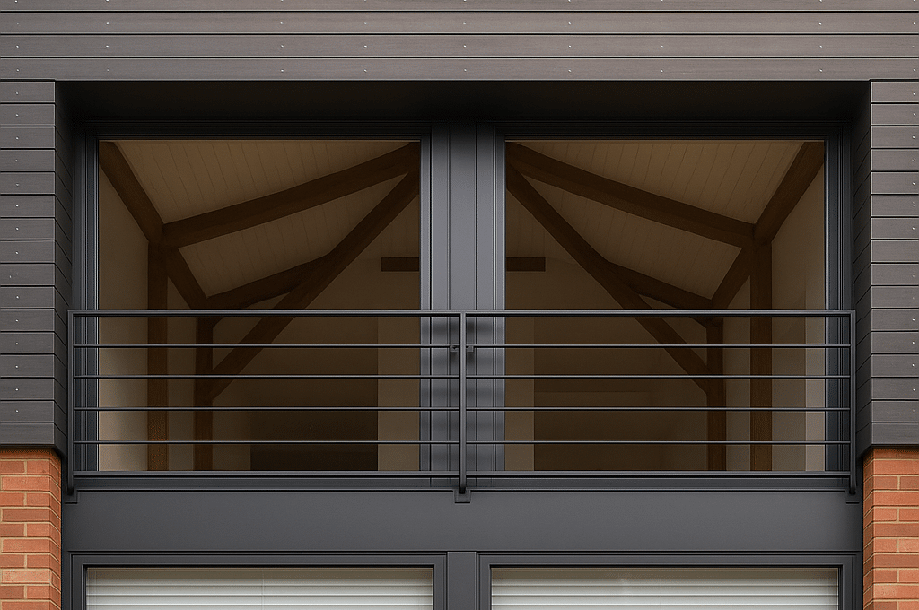 Französischer Balkon oben